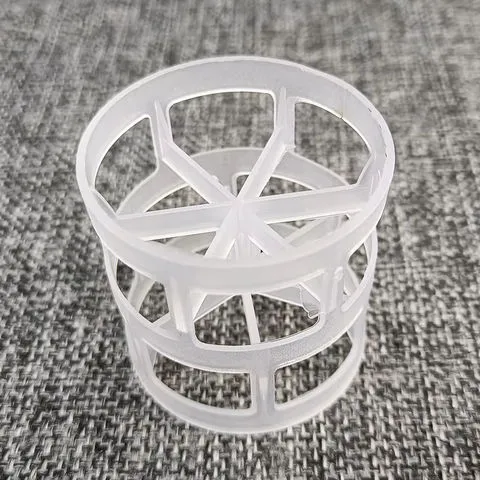 Plastic Random Packing Pall Ring Plastic Random Packing PFA Plastic Pall Ring for Tower Packing