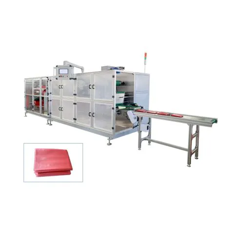 plastic apron making and folding machine protective apron making machine