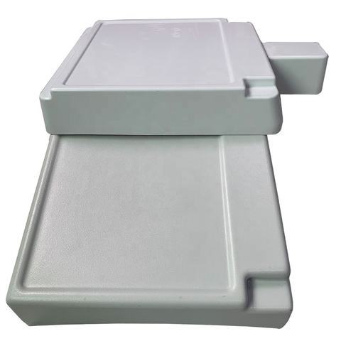 OausTect 4x6 Paper Rectangular Shipping Labels 1000 Fanfold Perforations for Rollo Zebra Direct Thermal Printer