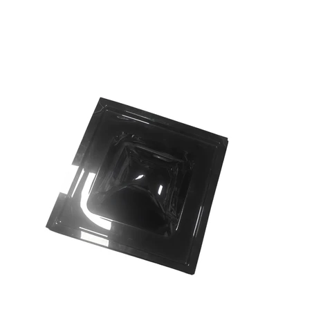 Round Transparent Eco-Friendly Disposable PET Plastic Tray for Salad Fruit Noodle Sandwich Cake Candy Food Packaging