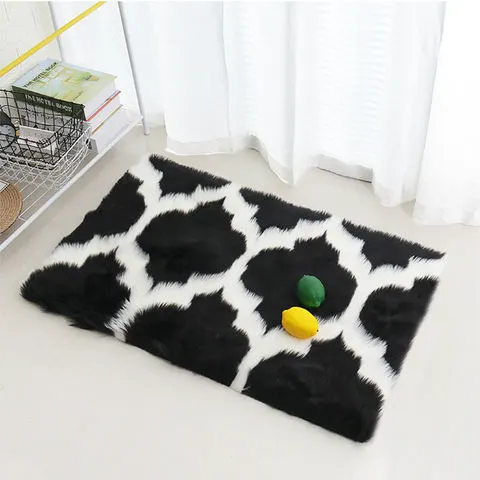 Tie Hanger Wood Printed Black and White WRNEC-1237