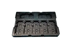 Disposable Eco-Friendly Square PET Plastic Fruit Vegetable Packaging Box for Fresh Market China