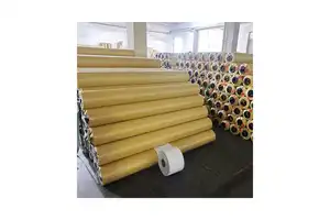 36gsm Natural White Color Mulberry Rice Decoupage Printing Art Paper Roll 30cm X 50meters 2" Core