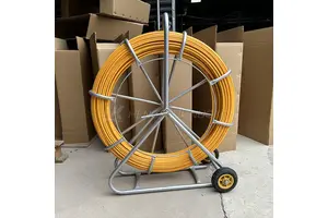 Plastic Conduit Fiberglass Cable Snakes Duct Rodder for Cleaning and Pulling Fiber Cable
