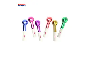 Solid Color Rainproof J-shape Wooden Handle Carbon Fiber Automatic Straight Umbrella