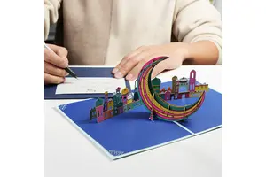 High Quality Blue Image Self-copied Carbonless Paper