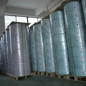 Evergreen Size 110X300 Jumbo 48 Gsm 80 Cm Width 6000 Meters Big Roll Thermal Paper For Atm Machine