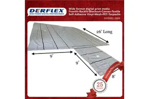 Wematch Digital Printing Banner Lona Rolls Flex Banner Printing 13oz Canvas Roll Frontlit Flex Banner 440gsm